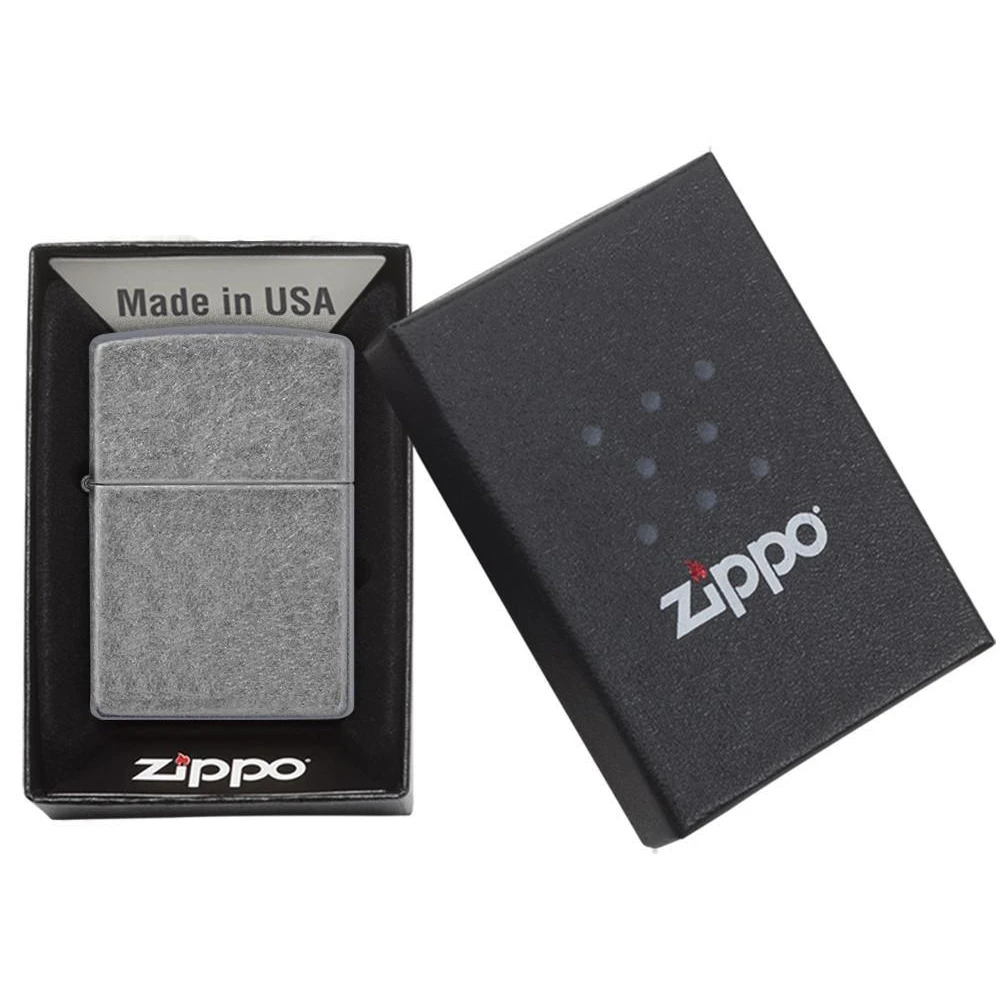 Zippo 121FB Classic Antique Silver Plate - Refillable Windproof Lighter 5 Zippo 121FB Classic Antique Silver Plate - Refillable Windproof Lighter - Image 3