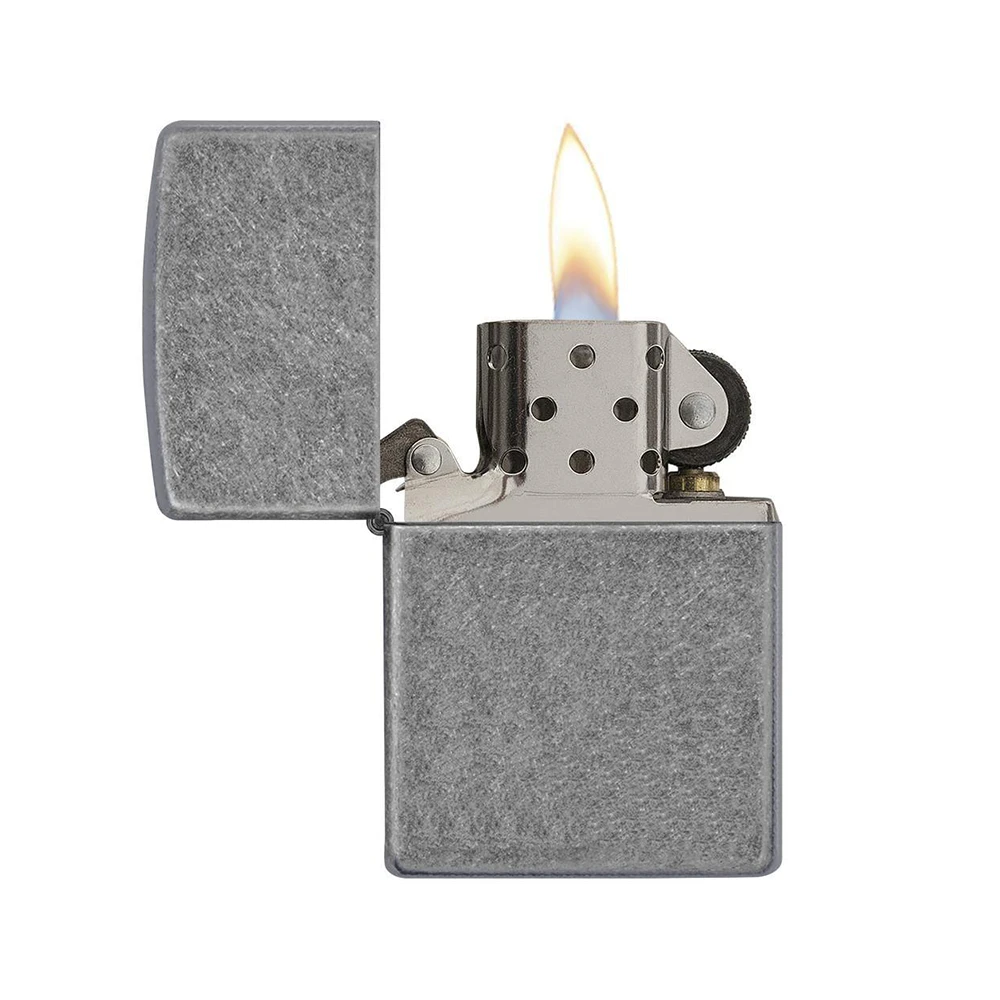 Zippo 121FB Classic Antique Silver Plate - Refillable Windproof Lighter 4 Zippo 121FB Classic Antique Silver Plate - Refillable Windproof Lighter - Image 2